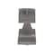 Panduit Cable Clip, Nylon 6/6, 3/4 in Bundle Dia., Gray, 1.45 in L, 100 PK LWC75-H25-C14 - alternate 4